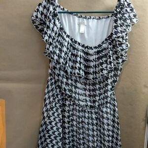 Hounds tooth dress